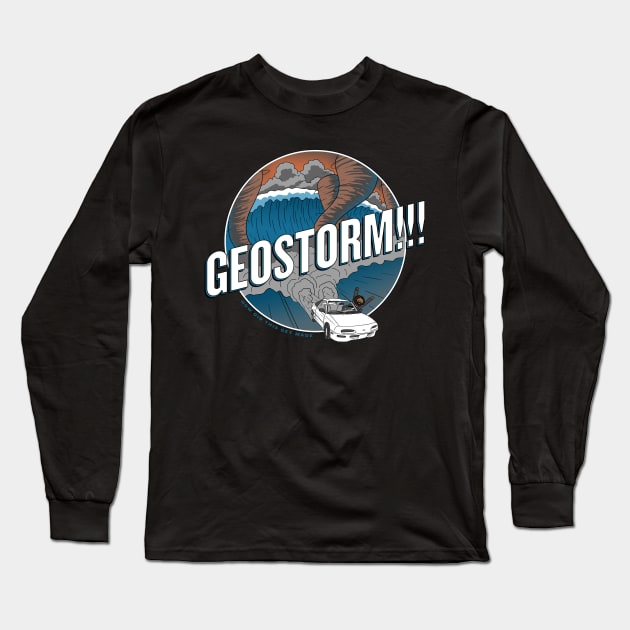 GeoStorm Long Sleeve T-Shirt by How Did This Get Made?